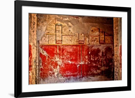 Texture of Ruins in Italy-null-Framed Photo