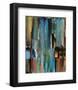 Texture of Tall Trees No. 2-Joan Davis-Framed Art Print