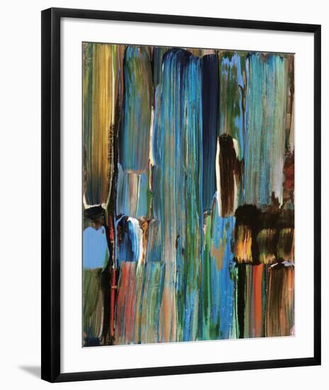 Texture of Tall Trees No. 2-Joan Davis-Framed Art Print