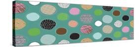 Textured Dots-Joanne Paynter Design-Stretched Canvas