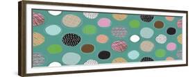 Textured Dots-Joanne Paynter Design-Framed Giclee Print