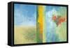 Textured Earth Panel Two-Jan Weiss-Framed Stretched Canvas