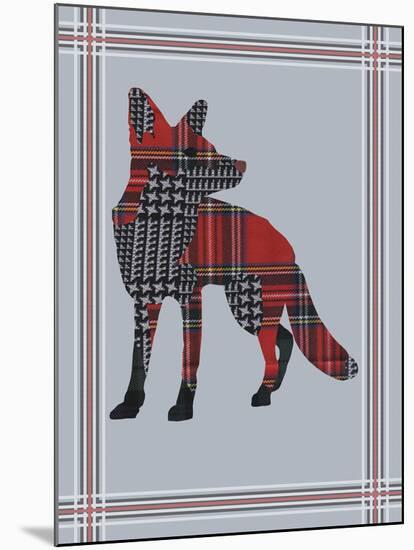 Textured Fox-Fergus Dowling-Mounted Giclee Print