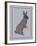 Textured Hare-Fergus Dowling-Framed Giclee Print