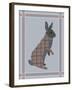 Textured Hare-Fergus Dowling-Framed Giclee Print