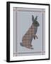 Textured Hare-Fergus Dowling-Framed Giclee Print