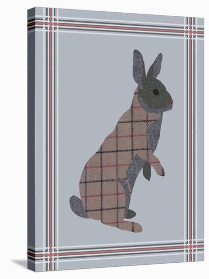 Textured Hare-Fergus Dowling-Stretched Canvas