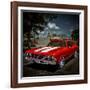 Textured Image of Classic Car in America-Salvatore Elia-Framed Photographic Print