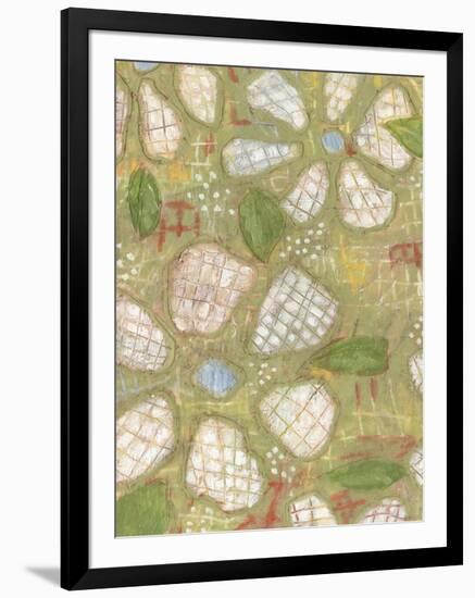 Textured Petals I-Karen Deans-Framed Art Print