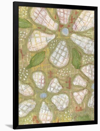 Textured Petals II-Karen Deans-Framed Art Print