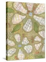 Textured Petals II-Karen Deans-Stretched Canvas