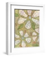 Textured Petals II-Karen Deans-Framed Art Print