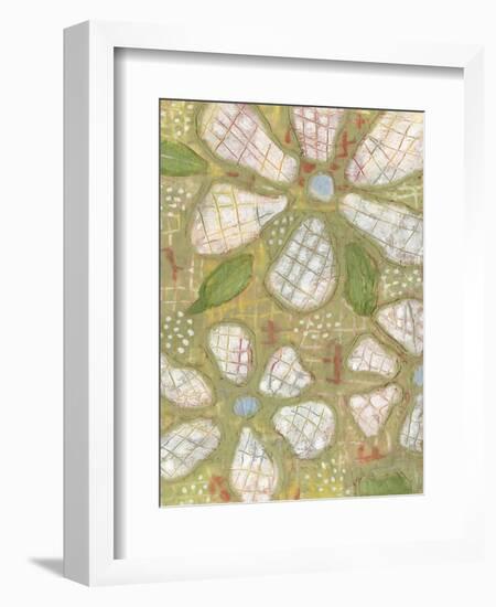 Textured Petals II-Karen Deans-Framed Art Print