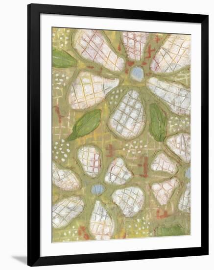 Textured Petals II-Karen Deans-Framed Art Print