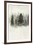Textured Treeline I-Grace Popp-Framed Art Print