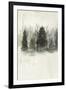 Textured Treeline I-Grace Popp-Framed Art Print