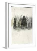 Textured Treeline I-Grace Popp-Framed Art Print