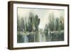 Textured Treeline-Carol Robinson-Framed Art Print