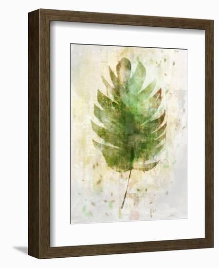 Textured Tropical Palm-Ken Roko-Framed Art Print