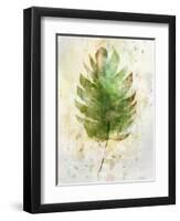 Textured Tropical Palm-Ken Roko-Framed Art Print