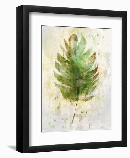 Textured Tropical Palm-Ken Roko-Framed Art Print