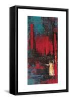 Textured Vision 1-Jean-Framed Stretched Canvas