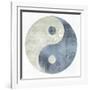 Textured Ying Yang-Marcus Prime-Framed Art Print