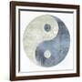 Textured Ying Yang-Marcus Prime-Framed Art Print