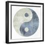 Textured Ying Yang-Marcus Prime-Framed Art Print