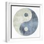 Textured Ying Yang-Marcus Prime-Framed Art Print