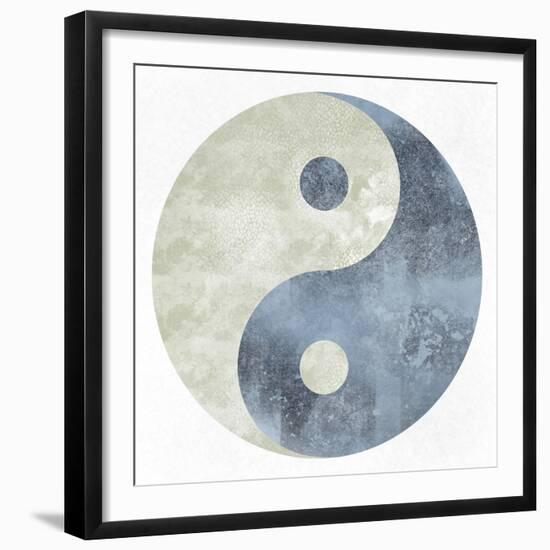 Textured Ying Yang-Marcus Prime-Framed Premium Giclee Print