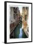 Textures on Canals of Venice Along with Bridges and Old Homes-Darrell Gulin-Framed Photographic Print