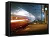 TGV Train-Laurent Laveder-Framed Stretched Canvas