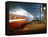 TGV Train-Laurent Laveder-Framed Stretched Canvas