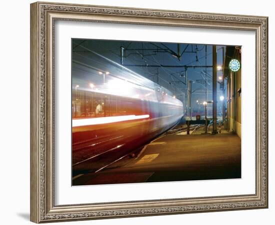 TGV Train-Laurent Laveder-Framed Photographic Print