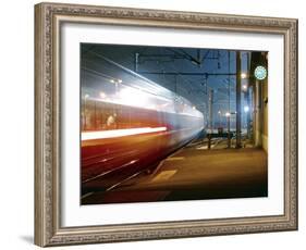 TGV Train-Laurent Laveder-Framed Photographic Print