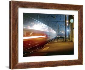 TGV Train-Laurent Laveder-Framed Photographic Print