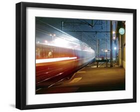 TGV Train-Laurent Laveder-Framed Photographic Print