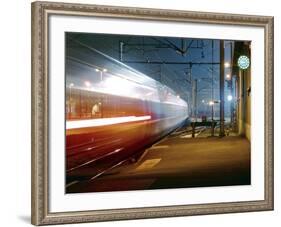 TGV Train-Laurent Laveder-Framed Photographic Print