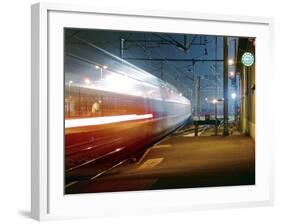 TGV Train-Laurent Laveder-Framed Photographic Print