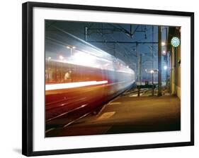 TGV Train-Laurent Laveder-Framed Photographic Print