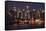 Th New York City Skyline-Gary718-Framed Stretched Canvas