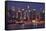 Th New York City Skyline-Gary718-Framed Stretched Canvas