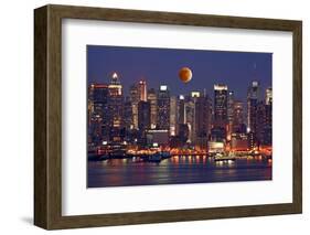 Th New York City Skyline-Gary718-Framed Photographic Print