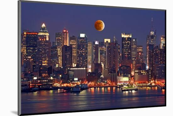 Th New York City Skyline-Gary718-Mounted Photographic Print