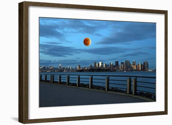 Th New York City Skyline-Gary718-Framed Photographic Print