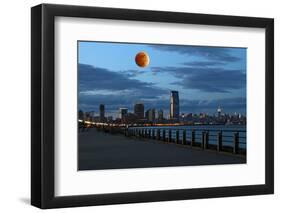 Th New York City Skyline-Gary718-Framed Photographic Print