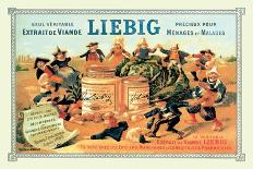 Liebig, Meat Extract, c.1889-Th?ophile Alexandre Steinlen-Art Print