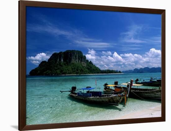 Thab Island, Krabi, Andaman Sea, Phuket-Angelo Cavalli-Framed Photographic Print