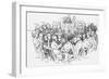 Thackeray among the Fraserians-Daniel Maclise-Framed Giclee Print